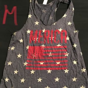 Red white and blue America shirt